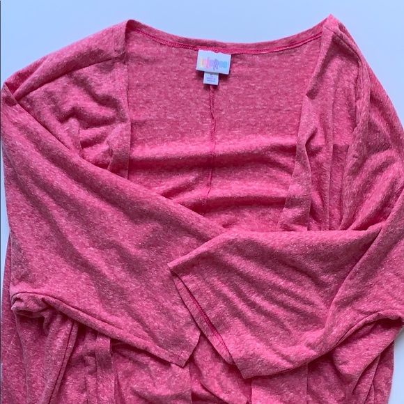 LuLaRoe Sweaters - LuLaRoe Small Lindsay - Heathered Pink